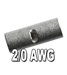Non-Insulated Seamless Butt Connectors  2/0 AWG