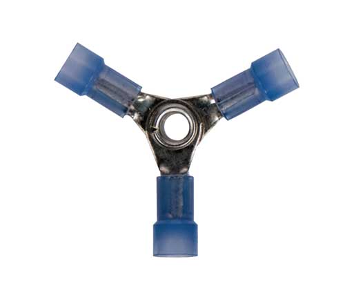 Nylon Insulated 3-Way (Y) Connectors