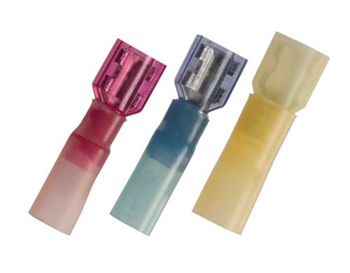 Push-On / Fully Insulated Heat Shrink Crimp Seal Female Disconnects