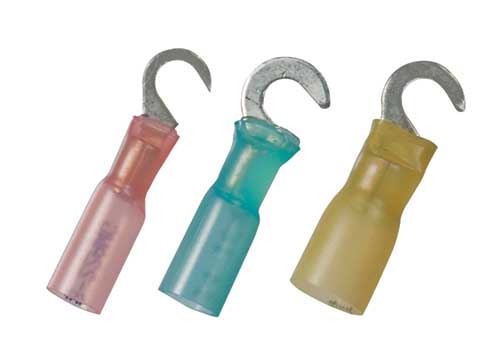 Heat Shrink Insulated Crimp Seal Hook Terminals
