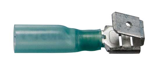 Heat Shrink, Crimp Seal, Piggyback, Push On Disconnect Terminals, .250 Tab  Heat Shrink, Crimp Seal, Piggyback, Push On Disconnect Terminals, .250 Tab 