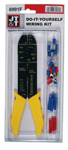 terminal wiring kit with tool