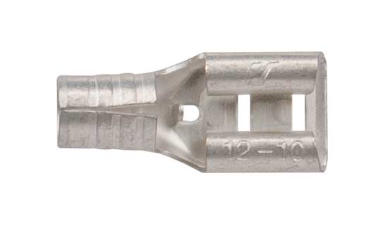  Non-Insulated, Push-On Disconnect Terminals   Non-Insulated, Push-On Disconnect Terminals 