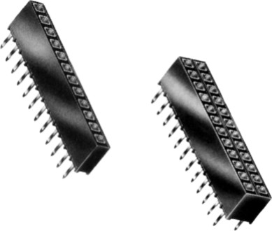 PCB HEADER  SOCKET STRIP (Square Pin) PCB HEADER VERTICAL SOCKET STRIP (Square Pin)